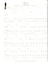 télécharger la partition d'accordéon Reste (Beggin) (Adaptation : Jacques Plante) (Chant : Claude François / The Four Seasons) au format PDF
