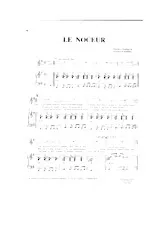 scarica la spartito per fisarmonica Le Noceur in formato PDF