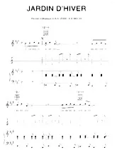 descargar la partitura para acordeón Jardin d'hiver (Chant : Henri Salvador) en formato PDF