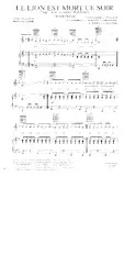 download the accordion score Le lion est mort ce soir (The lion sleeps tonight) (Wimoweh) in PDF format