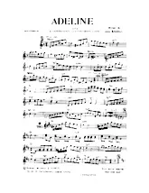 descargar la partitura para acordeón Adeline (Java) en formato PDF