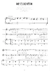 download the accordion score Baby it's cold outside (Duet) in PDF format