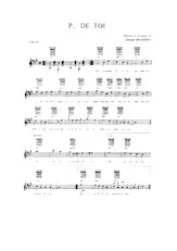 download the accordion score P de Toi in PDF format