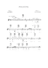 download the accordion score Philistins in PDF format