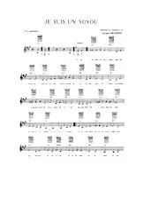 download the accordion score Je suis un Voyou in pdf format