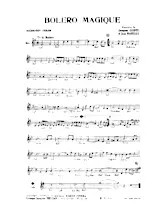 descargar la partitura para acordeón Boléro Magique en formato PDF