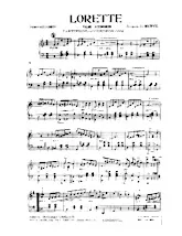 descargar la partitura para acordeón Lorette (Valse) en formato PDF