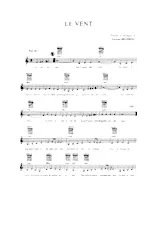 télécharger la partition d'accordéon Le Vent (Si par hasard) au format PDF