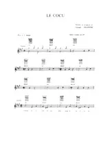 download the accordion score Le Cocu in PDF format