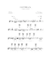 télécharger la partition d'accordéon Gastibelza (L'homme à la Carabine) au format PDF