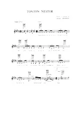 descargar la partitura para acordeón Tonton Nestor en formato PDF
