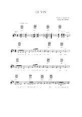 download the accordion score Le Vin in PDF format