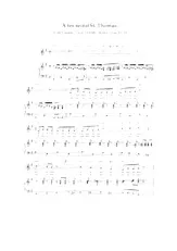 descargar la partitura para acordeón A tes Seins (St Thomas) en formato PDF