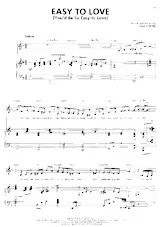 scarica la spartito per fisarmonica Easy to love (You'd be so easy to love) (Interprète : Ella Fitzgerald) (Slow) in formato PDF