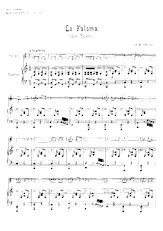 download the accordion score La Paloma (Die Taube) (Tango) in PDF format