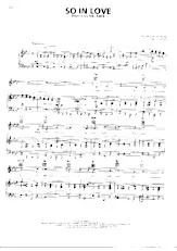 descargar la partitura para acordeón So in love (Extrait de : Kiss me Kate) en formato PDF