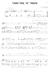 descargar la partitura para acordeón Take the A train (Interprète : Ella Fitzgerald) (Medium Swing) en formato PDF