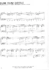 télécharger la partition d'accordéon Dum dum diddle (Interprète : Abba) (Disco Rock) au format PDF