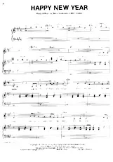 télécharger la partition d'accordéon Happy New Year (Interprète : Abba) (Slow) au format PDF
