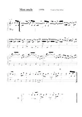 scarica la spartito per fisarmonica Mon Oncle (Fox) in formato PDF