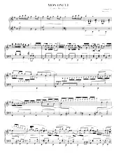 télécharger la partition d'accordéon Mon Oncle (Arrangement : Mercuzio) (Fox) (Piano) au format PDF