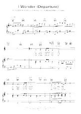 download the accordion score I wonder (Departure) (Extrait de : The girl with the golden hair) (Interprète : Abba) (Slow)  in PDF format