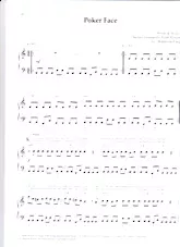 télécharger la partition d'accordéon Poker Face (Arrangement : Waldemar Lang) au format PDF