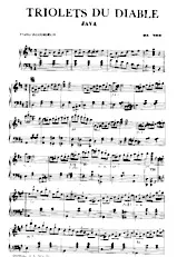 télécharger la partition d'accordéon Triolets du diable + La valse promise (Java Variations + Valse) au format PDF