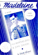 télécharger la partition d'accordéon Madeleine (Valse) au format PDF