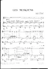 descargar la partitura para acordeón Les musiciens en formato PDF