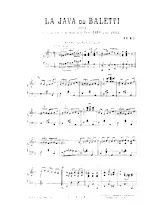 télécharger la partition d'accordéon La java du Baletti (Sur les motifs de la chanson de René Sarvil et Juel) au format PDF