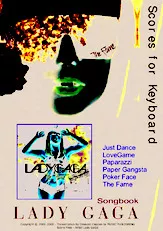 télécharger la partition d'accordéon Lady Gaga : The Fame (Arrangement : Deusdet Coppen) (6 Titres) au format PDF