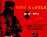 télécharger la partition d'accordéon Ron Carter (Bass lines) (volume 15) au format PDF