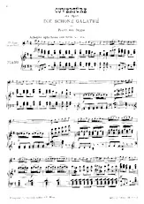 télécharger la partition d'accordéon Die schöne Galathé (La belle Galatée) (Ouverture) (Violon & Piano) au format PDF