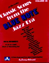 download the accordion score Classic songs from the Blue Note Jazz Era (volume 38) (17 titres) in PDF format