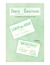 download the accordion score Mensonge (Orchestration Complète) (Tango) in PDF format