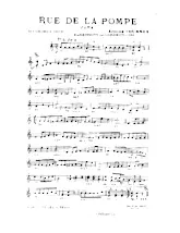 télécharger la partition d'accordéon Rue de la pompe (Java) au format PDF