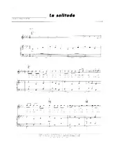 télécharger la partition d'accordéon La solitude (Valse) au format PDF