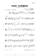 descargar la partitura para acordeón Pensée Bohémienne  (Valse Musette) en formato PDF