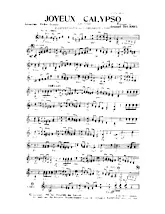download the accordion score Joyeux Calypso in PDF format