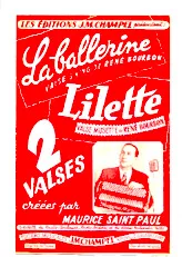télécharger la partition d'accordéon La ballerine (Créée par : Maurice Saint-Paul) (Valse Swing) au format PDF