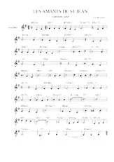 télécharger la partition d'accordéon Mon amant de St Jean (Arrangement : Alain Maugeau) (Jazzy) au format PDF