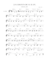 descargar la partitura para acordeón Mon amant de St Jean (Arrangement : Alain Maugeau) (Jazzy) en formato PDF