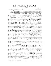 télécharger la partition d'accordéon Estrella fugaz (Paso Doble) au format PDF