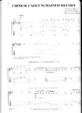 télécharger la partition d'accordéon Chinese Café / Unchained Melody au format PDF