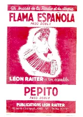 télécharger la partition d'accordéon Flama Española (Orchestration) (2 Accordéons) (Paso Doble) au format PDF
