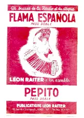 download the accordion score Flama Española (Orchestration) (2 Accordéons) (Paso Doble) in PDF format