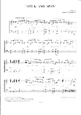 descargar la partitura para acordeón Spick and Span (Swing) en formato PDF