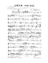 scarica la spartito per fisarmonica Cœur volage (Valse Musette) in formato PDF