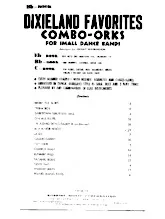 télécharger la partition d'accordéon Dixieland Favorites Combo Orks for small dance bands (15 titres) au format PDF